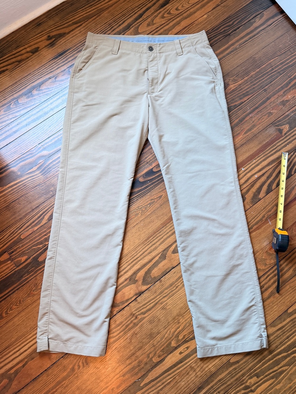 Under Armour Men's Khaki Straight-Fit Chino Pants